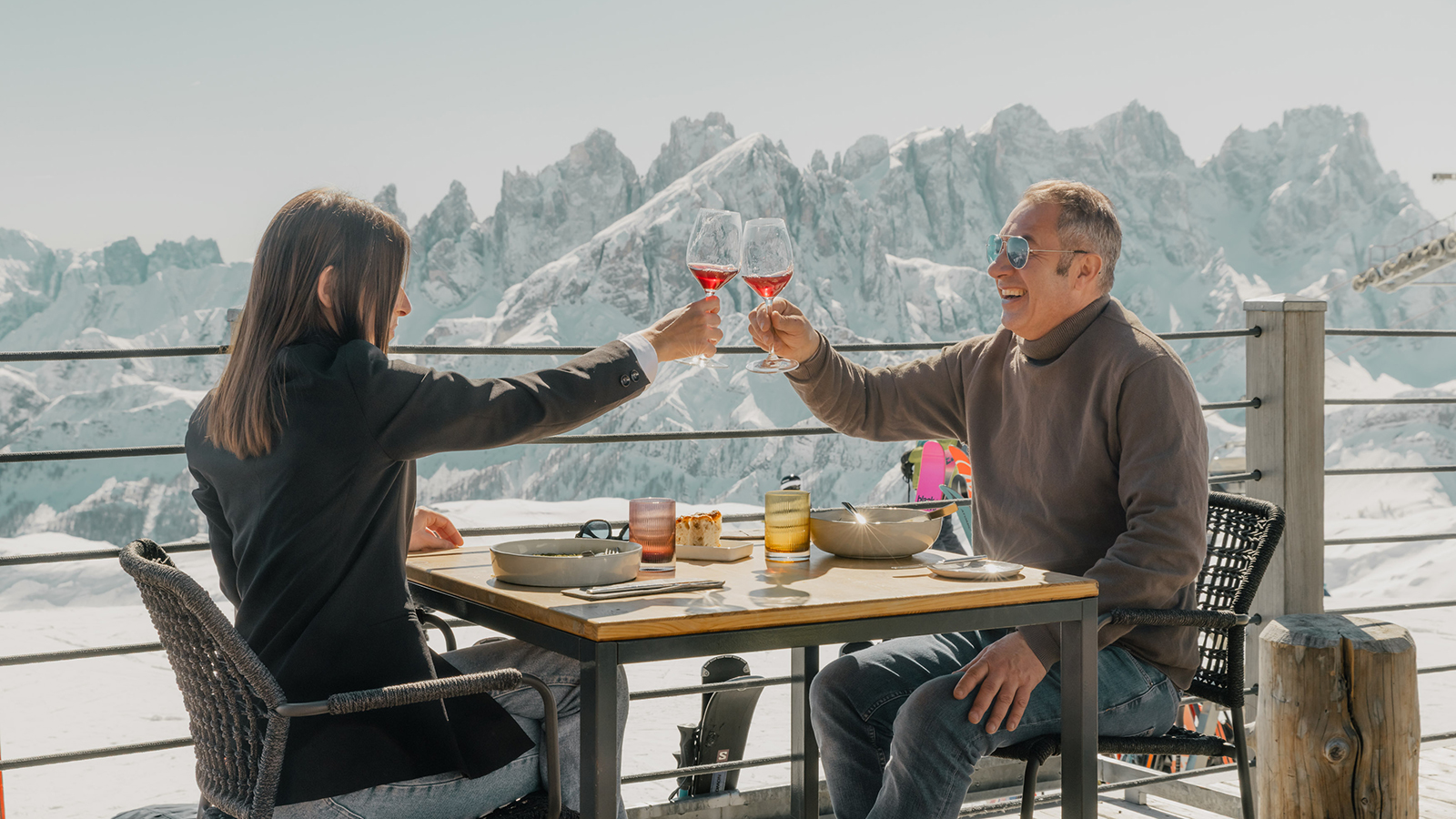 Benvenuti al rifugio Inalto sul Col Margherita
